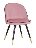 Стул Gabi LUX велюр розовый фото Стул Gabi LUX велюр розовый. Фото №1