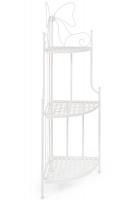 Кованая угловая этажерка Secret De Maison 003 (Белый)