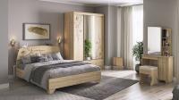 Спальный гарнитур Виктория-1 К2 дуб сонома фото Спальный гарнитур Виктория-1 К2 дуб сонома