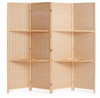 Ширма с полками Secret De Maison L'ARCHET (mod. TT-RD029) сосна+бамбук, 200*180, натуральный (natural wood). Фото №1