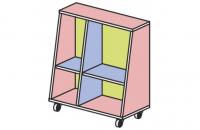 Шкаф навесной открытый Силуэт. Фото №1