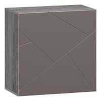 Шкаф Summit НМ 014.53-01, Софт Графит, Ясень Анкор темный фото Шкаф Summit НМ 014.53-01, Софт Графит, Ясень Анкор темный. Фото №1