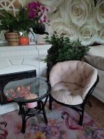 Подушка на кресло "Багама" авторская (однотонная) фото Подушка на кресло "Багама" авторская (однотонная). Фото №1