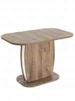 Стол Barrel 110-145*70 дуб Ка/белый