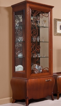 Шкаф с витриной Тэсоро ГМ 6351 (-01). Фото №2