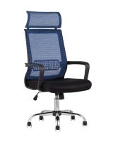 Кресло офисное TopChairs Style голубое фото Кресло офисное TopChairs Style голубое. Фото №1