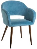 Кресло Oscar Блю/Тёмный Орех фото Кресло Oscar Блю/Тёмный Орех. Фото №1