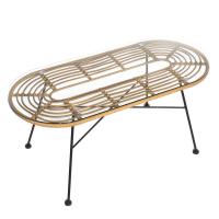 Стол кофейный Малибу бежевый фото Стол кофейный Малибу бежевый. Фото №1