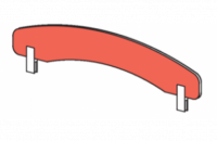 Ограждение кровати дополнительное Силуэт