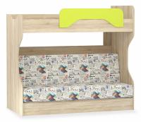 Кровать двухъярусная Акварель НМ 037.43 М2 фото Кровать двухъярусная Акварель НМ 037.43 М2. Фото №1