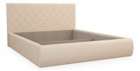 Ника Кровать 1.6 крем (экокожа) фото Ника Кровать 1.6 крем (экокожа)