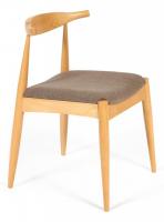 Стул мягкое сидение BULL каркас бук, сиденье ткань, 54,5*54*75см, Натуральный + Коричневый   (поставляется по 2 шт) фото Стул мягкое сидение BULL каркас бук, сиденье ткань, 54,5*54*75см, Натуральный + Коричневый   (поставляется по 2 шт). Фото №1