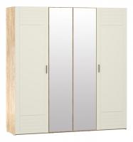 Шкаф комбинированный Livorno НМ 013.58 Софт Панакота, Дуб Бунратти