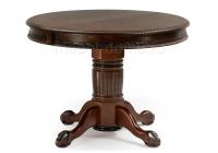 Стол деревянный Альфред орех / коричневая патина фото Стол деревянный Альфред орех / коричневая патина