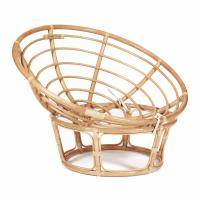 Кресло "PAPASAN ECO SKIN" без подушки Natural (натуральный) фото Кресло "PAPASAN ECO SKIN" без подушки Natural (натуральный)