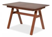 Стол раскладной Ricco (Рикко) основание бук, столешница мдф, 80x120+40x75см, Коричневый фото Стол раскладной Ricco (Рикко) основание бук, столешница мдф, 80x120+40x75см, Коричневый. Фото №1