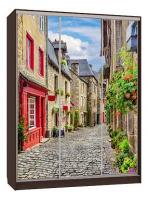 Бассо 7-600 Европа (полки слева) венге фото Бассо 7-600 Европа (полки слева) венге