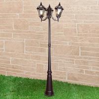 Фонарный столб Elektrostandard Capella F/3 a025016 фото Фонарный столб Elektrostandard Capella F/3 a025016