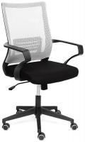 Кресло компьютерное TetChair Mesh-4 (Чёрн. + серая ткань) фото Кресло компьютерное TetChair Mesh-4 (Чёрн. + серая ткань)