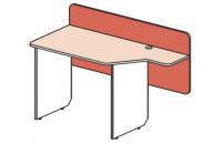 Стол с задней стенкой Силуэт. Фото №1