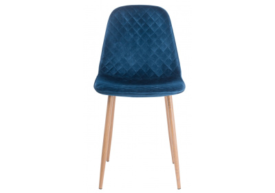 Стул Capri dark blue / wood. Фото №3