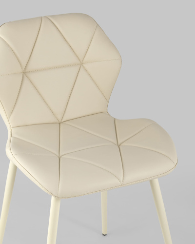 Стул Эдвин экокожа кремовый. Фото №9