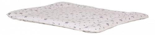Матрас пеленальный Polini kids Звезды, белый. Фото №3