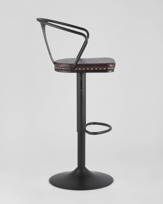 Стул барный TOLIX ARMS SOFT черный матовый фото Стул барный TOLIX ARMS SOFT черный матовый. Фото №5