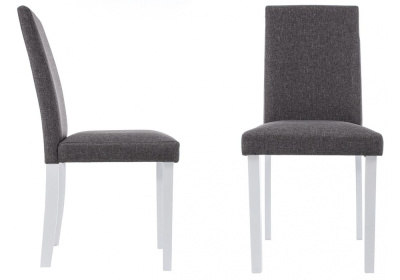 Стул деревянный Стул Gross white / dark grey фото Стул деревянный Стул Gross white / dark grey. Фото №2