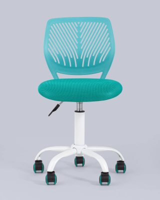 Кресло компьютерное детское Анна бирюзовый. Фото №5