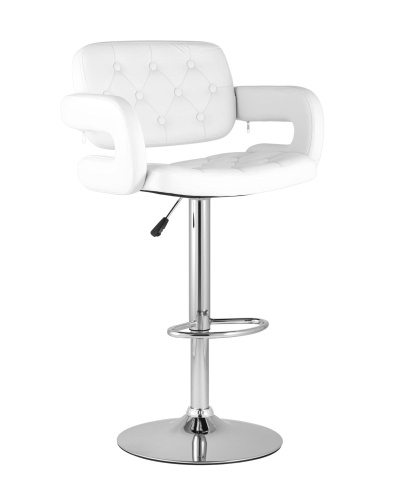 Стул барный Бентли белый. Фото №1