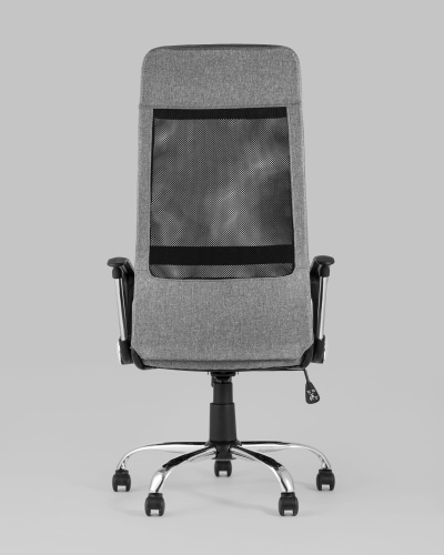 Кресло офисное TopChairs Bonus серое. Фото №6