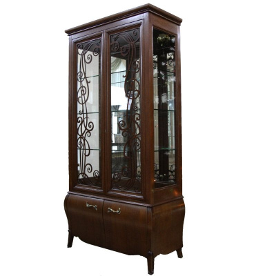 Шкаф с витриной Тэсоро ГМ 6352. Фото