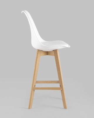 Стул барный FRANKFURT белый фото Стул барный FRANKFURT белый. Фото №4