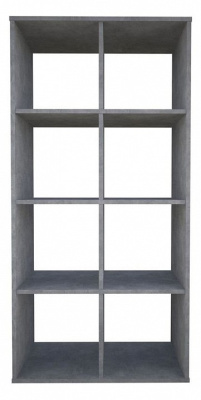 Стеллаж Polini Home Smart, серый. Фото