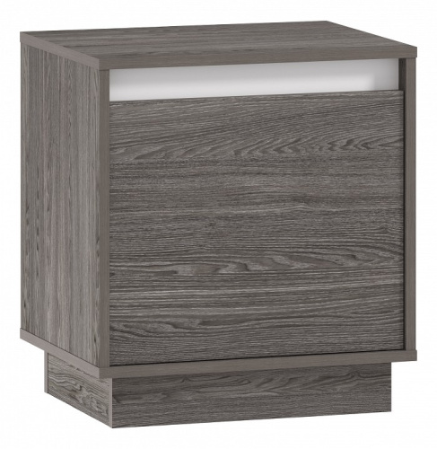 Тумба  НМ 040.09 Virginia Белый Скандинавский/Ясень Анкор темный. Фото №1