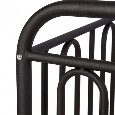 Кроватка Polini Kids Vintage 110, черный. Фото