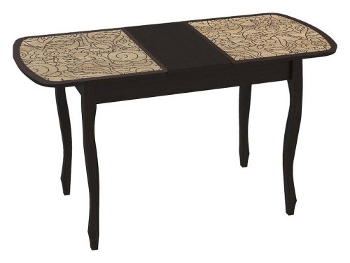 Стол обеденный Экстра 2 венге/Арабика фото Стол обеденный Экстра 2 венге/Арабика. Фото №2