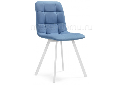 Стул Чилли голубой / белый. Фото №1