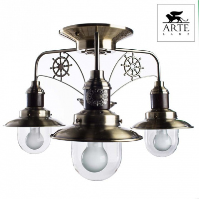 Потолочная люстра Arte Lamp Sailor A4524PL-3AB. Фото №2