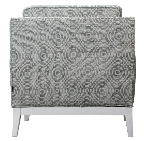 Модуль мягкий со спинкой  Secret De Maison SICILIA (mod. 10097) cotton Kilim, 80х80х43см, серый. Фото №4