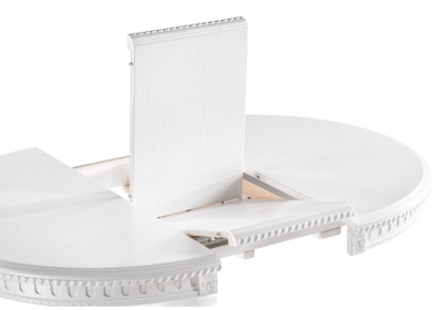 Стол деревянный Долерит белый фото Стол деревянный Долерит белый. Фото №4