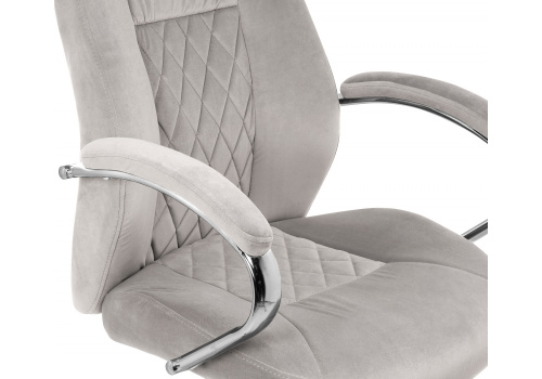 Компьютерное кресло Aragon light grey. Фото №7