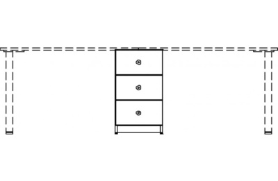 Тумба под стол Силуэт. Фото №3