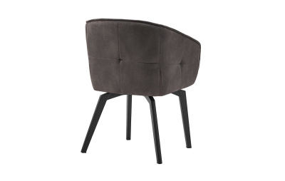 Стул HERTA 13367 LIGHT GREY серо-бежевый. Фото №5