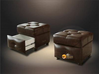 Банкетка "Благо 3" с выдвижным ящиком Б-3.1432 фото Банкетка "Благо 3" с выдвижным ящиком Б-3.1432. Фото №4