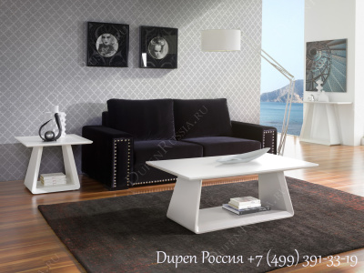 Журнальный стол DUPEN CT-222 Белый матовый. Фото №4