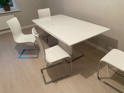 Стол DUPEN DT-01 белый фото Стол DUPEN DT-01 белый. Фото №2