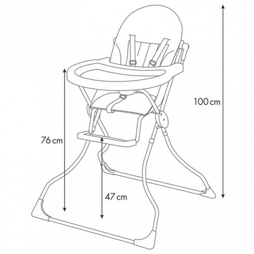 Стул для кормления Polini Kids 152, бежевый фото Стул для кормления Polini Kids 152, бежевый. Фото №9