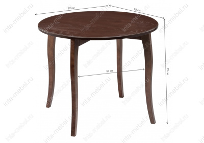 Стол деревянный Мантенья орех. Фото №2